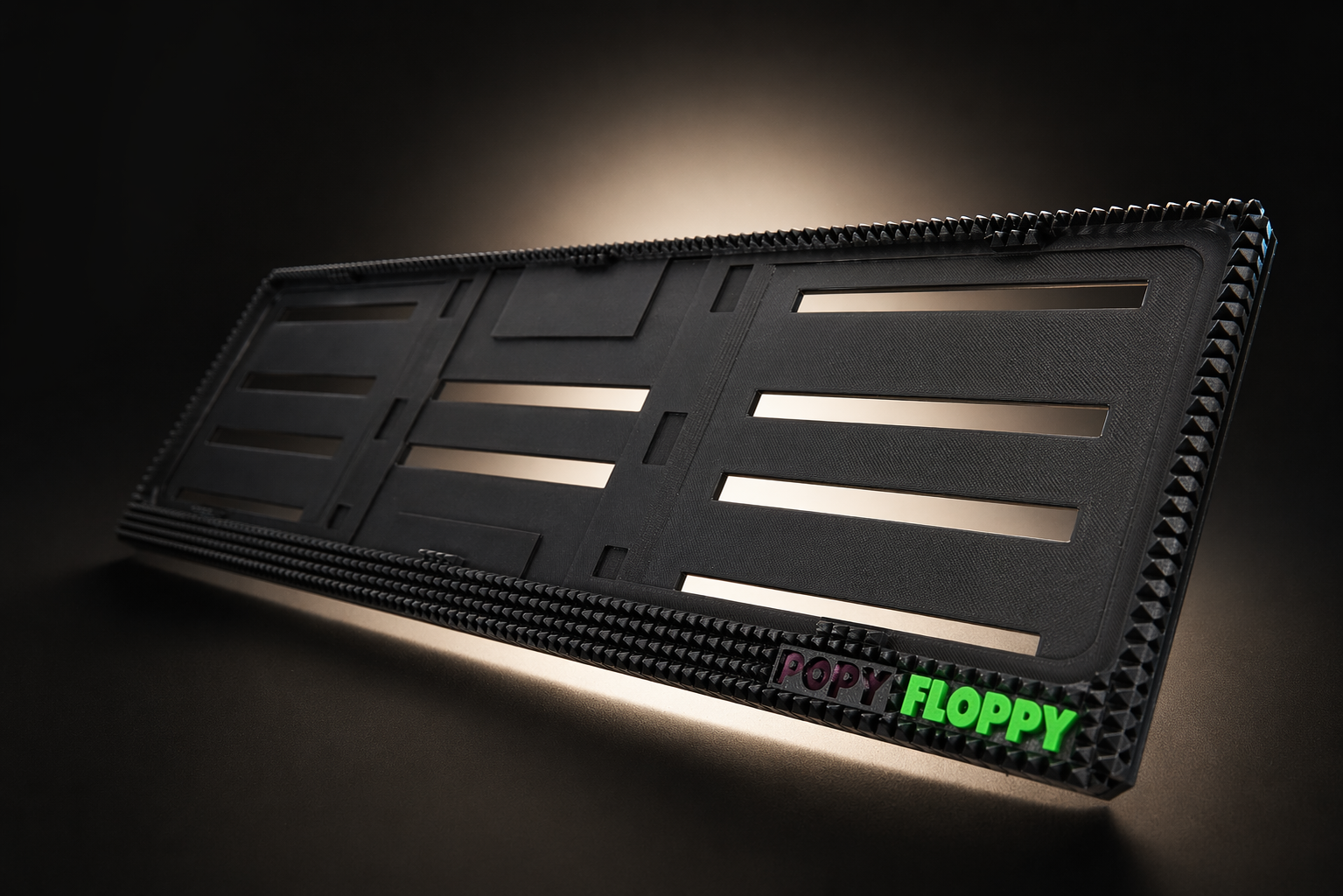 Pyramid underlay — angled product shot showing texture detail